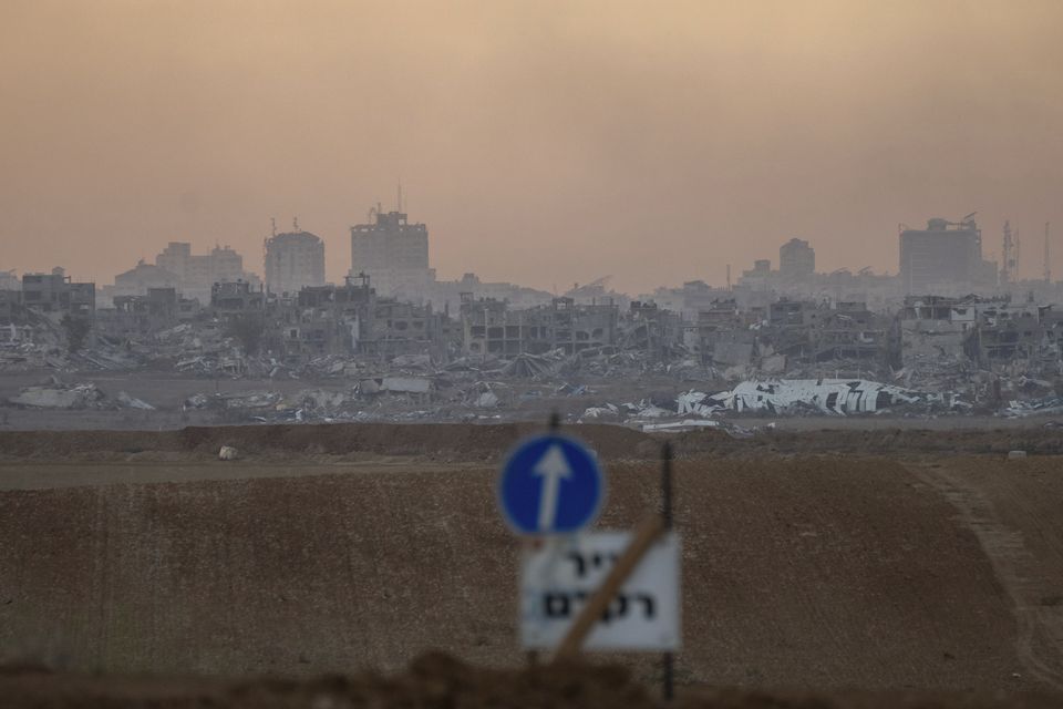 The war has devastated the Gaza Strip (AP)