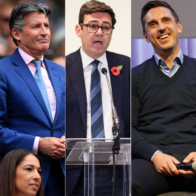 Lord Coe, Andy Burnham and Gary Neville are part of the task force (PA)