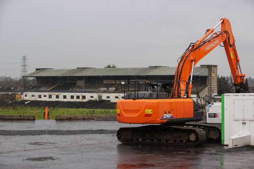 Casement Park was ruled out as a venue for Euro 2028 (Liam McBurney/PA)