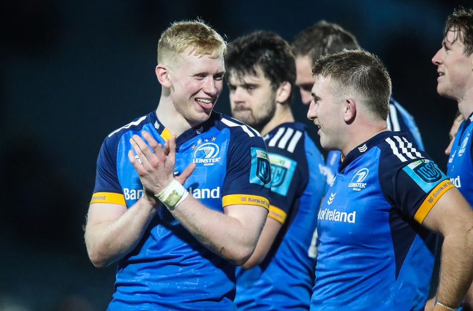 Jamie Osbourne in action for Leinster