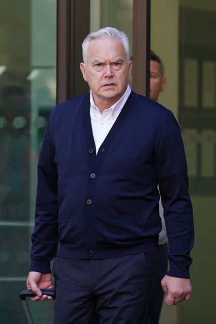 Former BBC broadcaster Huw Edwards was given a suspended sentence after admitting accessing indecent images of children (Lucy North/PA)