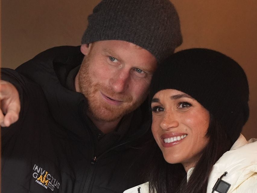 The Duke and Duchess of Sussex attending the Whistler Welcome Celebration at the 2025 Invictus Games in Whistler, Canada (Aaron Chown/PA)