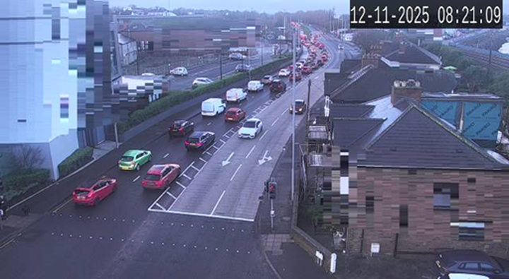 NI traffic alerts: Long delays on major route into Belfast after crash