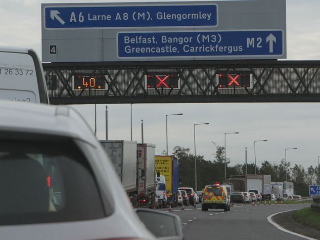 Traffic live updates Fatality closes Northern Ireland s M2