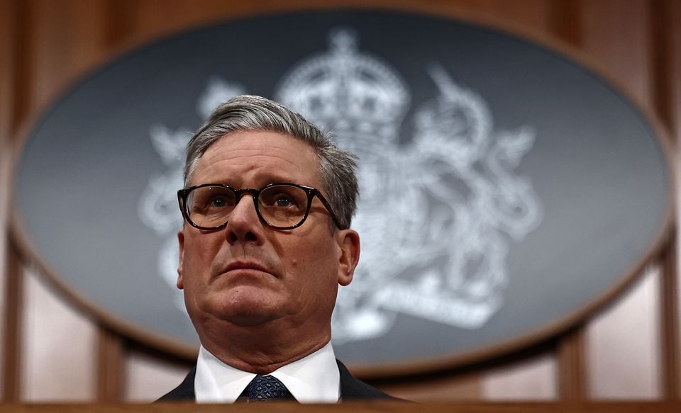 Prime Minister Sir Keir Starmer (Henry Nicholls/PA)