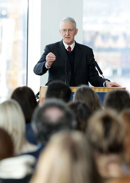 Hilary Benn urged Stormont’s leaders to take the ‘difficult collective decisions’ (Presseye/PA)