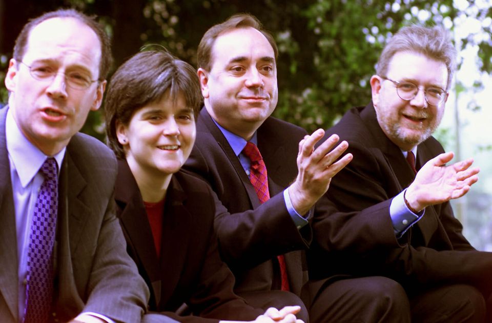 Nicola Sturgeon was one of the inaugural 1999 intake of MSPs at Holyrood (Ben Curtis/PA)