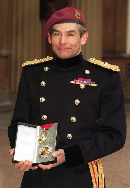 General Sir Rupert Smith after receiving his knighthood at Buckingham Palace (John Stillwell/PA)