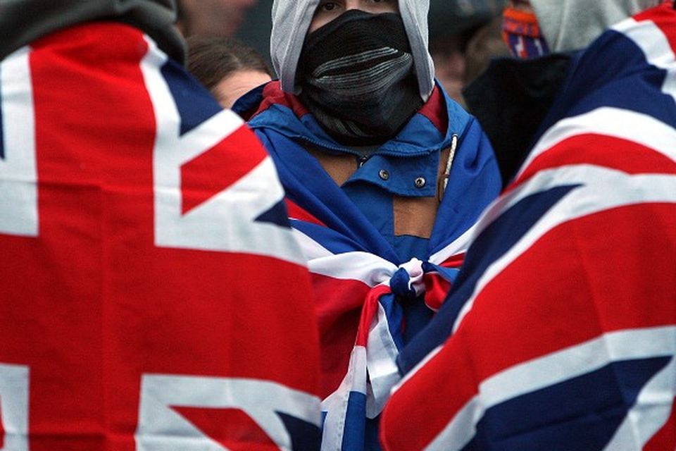 Loyalists across Northern Ireland have been protesting since councillors in Belfast voted to limit the number of days they fly the Union flag