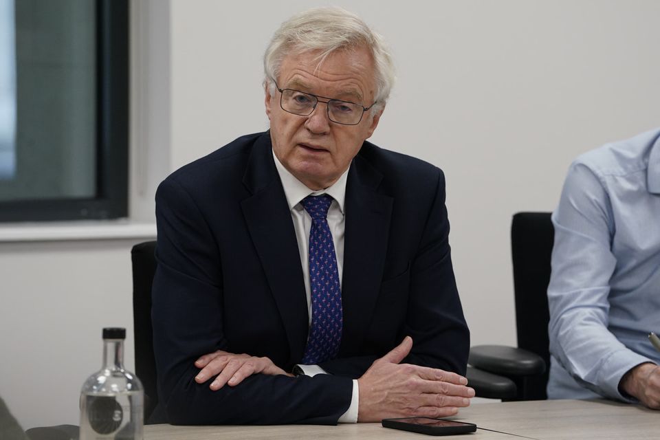 Sir David Davis (Lucy North/PA)