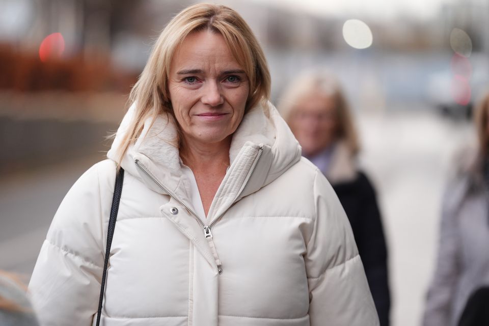 Sandie Peggie took the Fife health board to tribunal after being suspended following an incident on Christmas Eve 2023 in the female changing rooms (Andrew Milligan/PA)