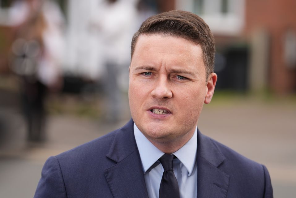 The poll by the NPA comes after Health Secretary Wes Streeting said people abusing NHS staff ‘can be turned away and should be turned away’ (Jordan Pettitt/PA)