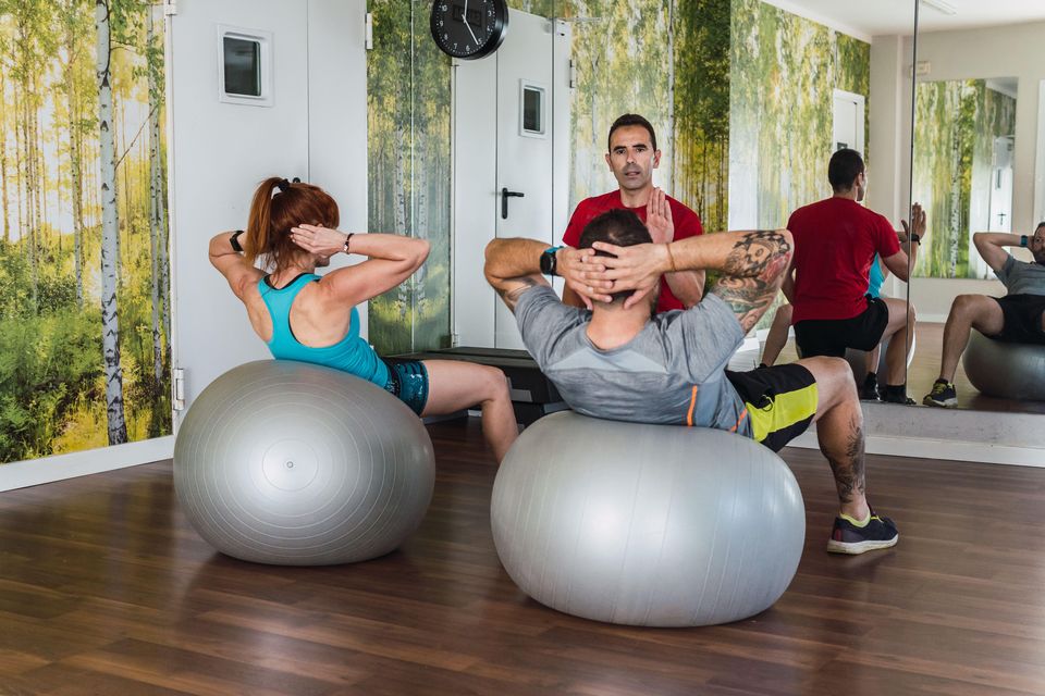 Around two-thirds of people felt staff in gyms or sports clubs should be trained (Alamy/PA)