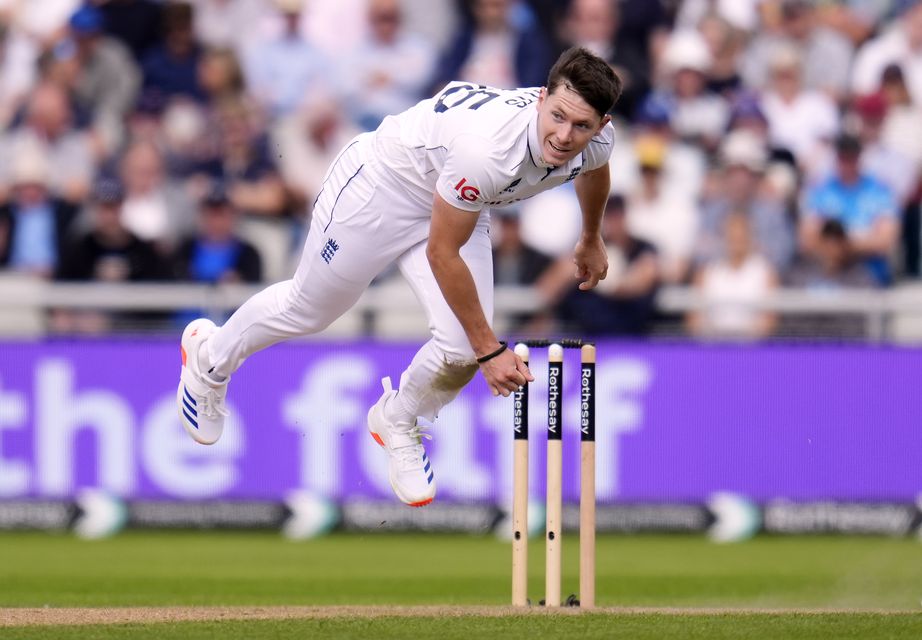 Matthew Potts is an option for England if they decide to ring the changes (Nick Potts/PA)