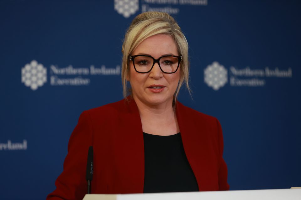 Michelle O’Neill said it was necessary to deal with reality in a post-Brexit world (Liam McBurney/PA)