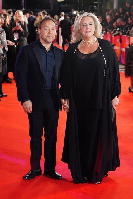 Stephen Graham and Hannah Walters (Ian West/PA)