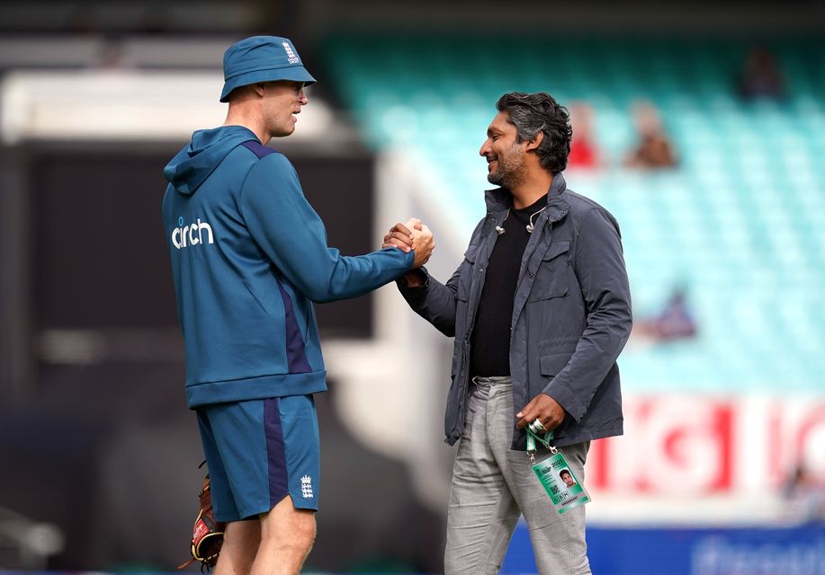 Andrew Flintoff, left, and Kumar Sangakkara are among the candidates to replace Mott (John Walton/PA)