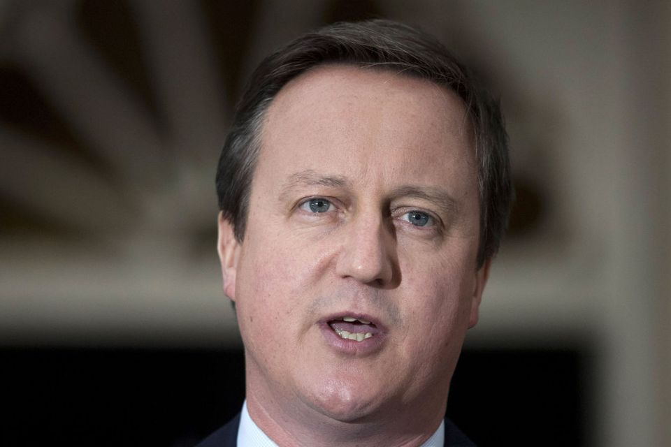 Londra, UK, 6 ottobre 2015,biografia non autorizzata David Cameron