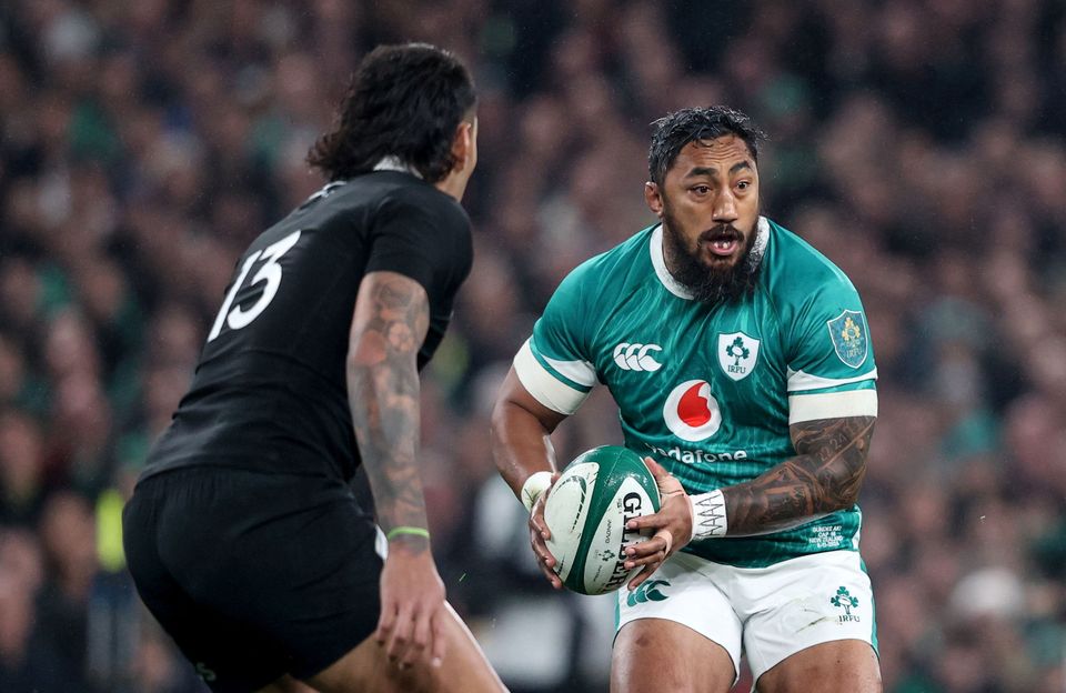 Bundee Aki admits he failed to perform against New Zealand