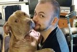 thumbnail: Leonard Collins with his dog Hank, who was seized by authorities amid claims that he looks like a pit bull (Leonard Collins/Joanne Meadows/PA)