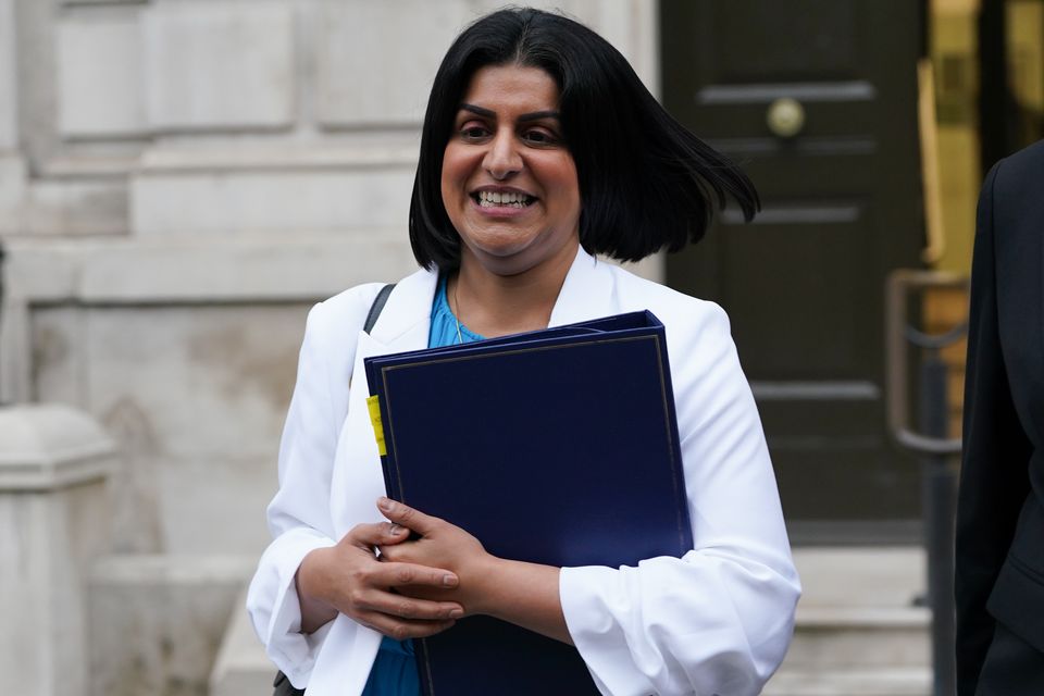 Justice Secretary Shabana Mahmood said demand for prison places is still rising faster than supply (Lucy North/PA)