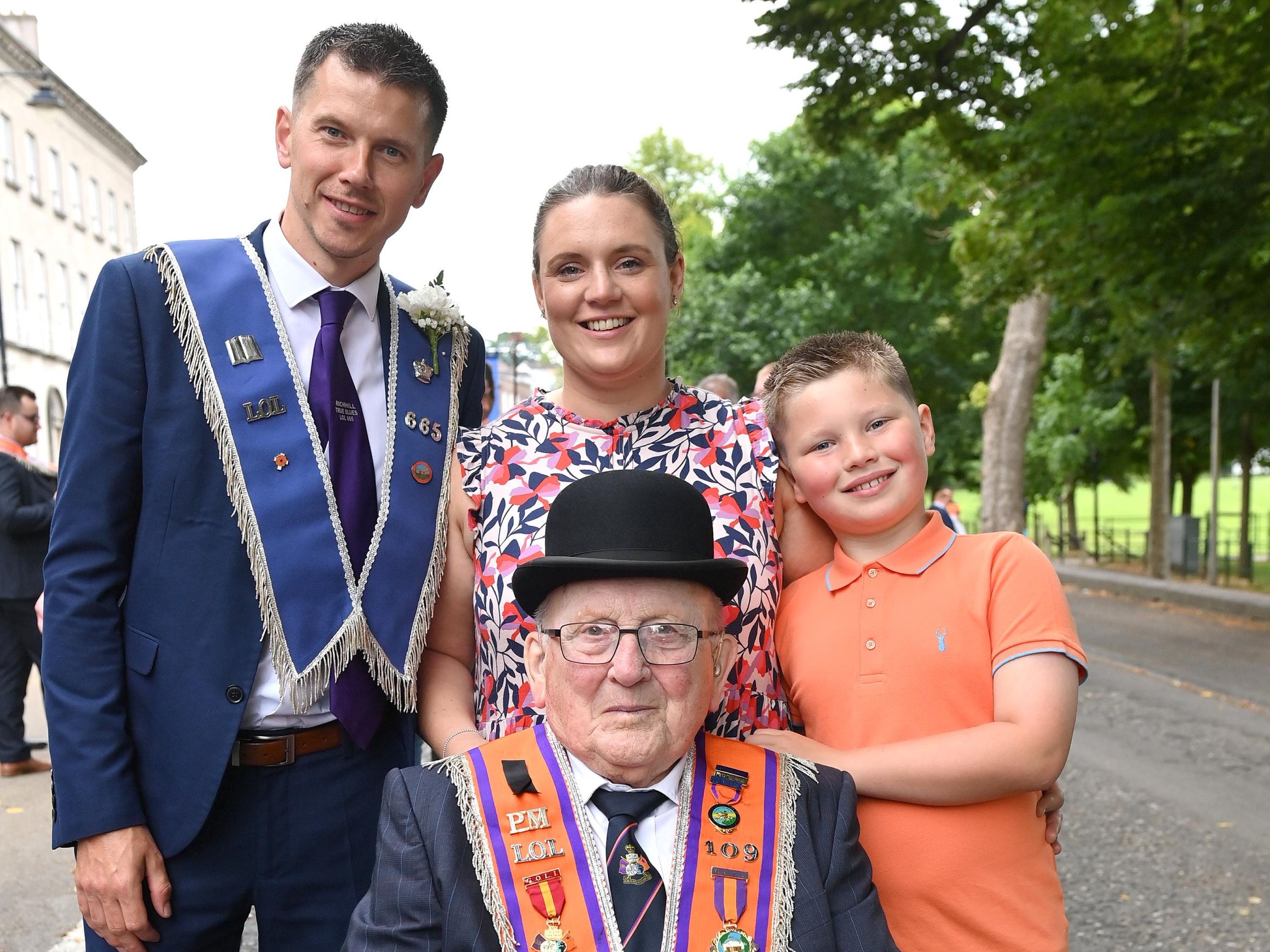 Orange and Black host join flower festival in Armagh to mark 500th  anniversary of Reformation – Armagh I