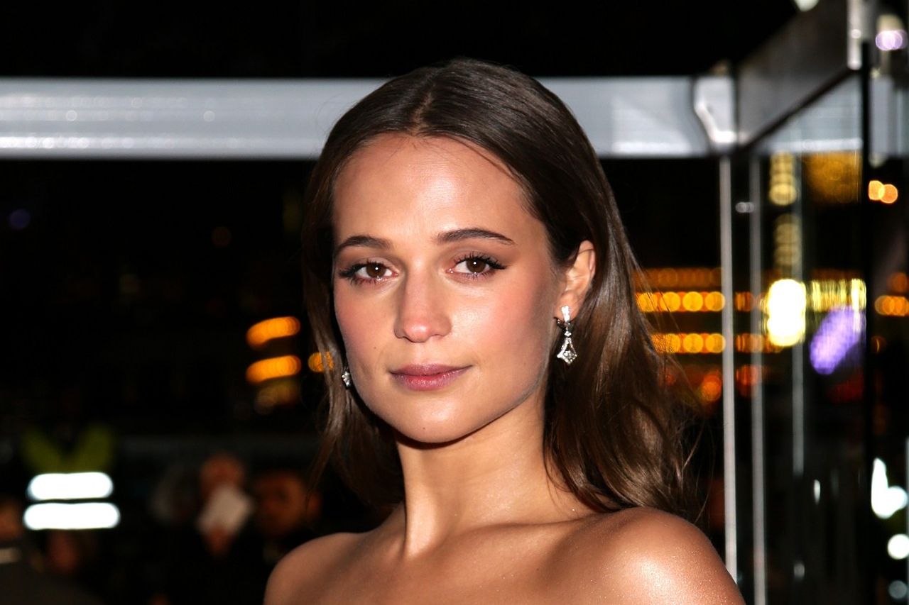 Swedish actress Alicia Vikander, attends a photo call for the