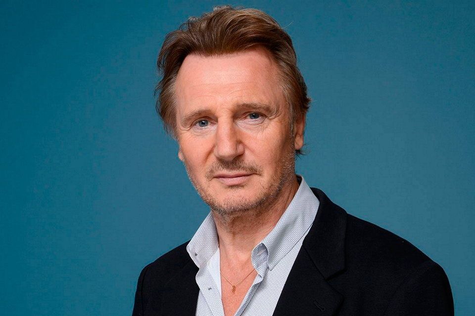 Liam Neeson stock photo.