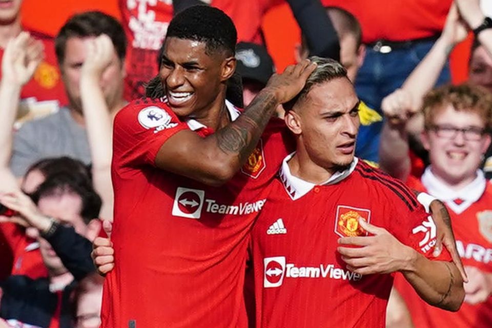 Marcus Rashford and Antony help Man Utd end Arsenal's winning start in thriller | BelfastTelegraph.co.uk