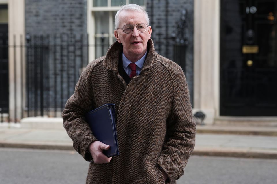 Northern Ireland Secretary Hilary Benn (Lucy North/PA)