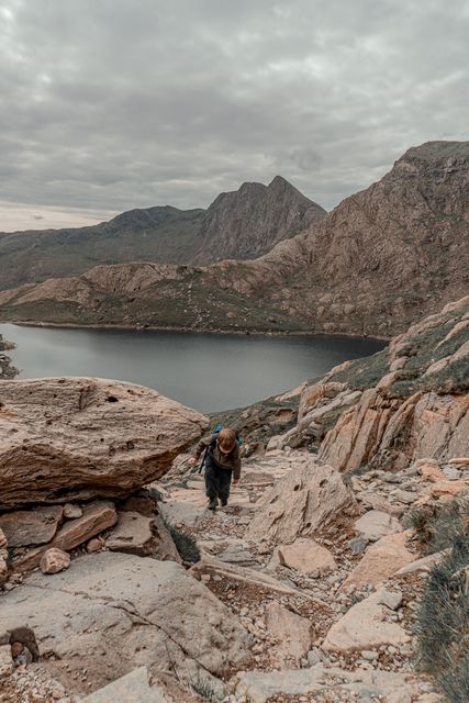 Jasper’s hiking adventure with his father is due to finish on the weekend (Peter Dunsmore/PA)