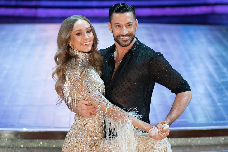 Rose Ayling-Ellis and Giovanni Pernice (Jacob King/PA)