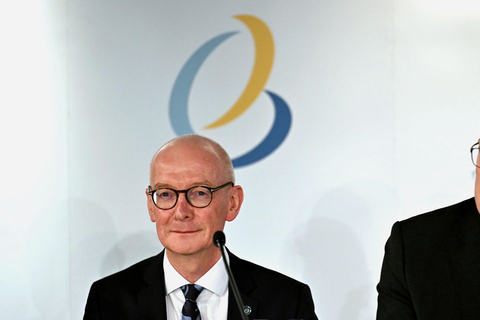 Pat McFadden of the UK Government (left) and Scottish First Minister John Swinney (right) were both asked about the plans to end the two-child benefit cap for families in Scotland (Andy Buchanan/PA)