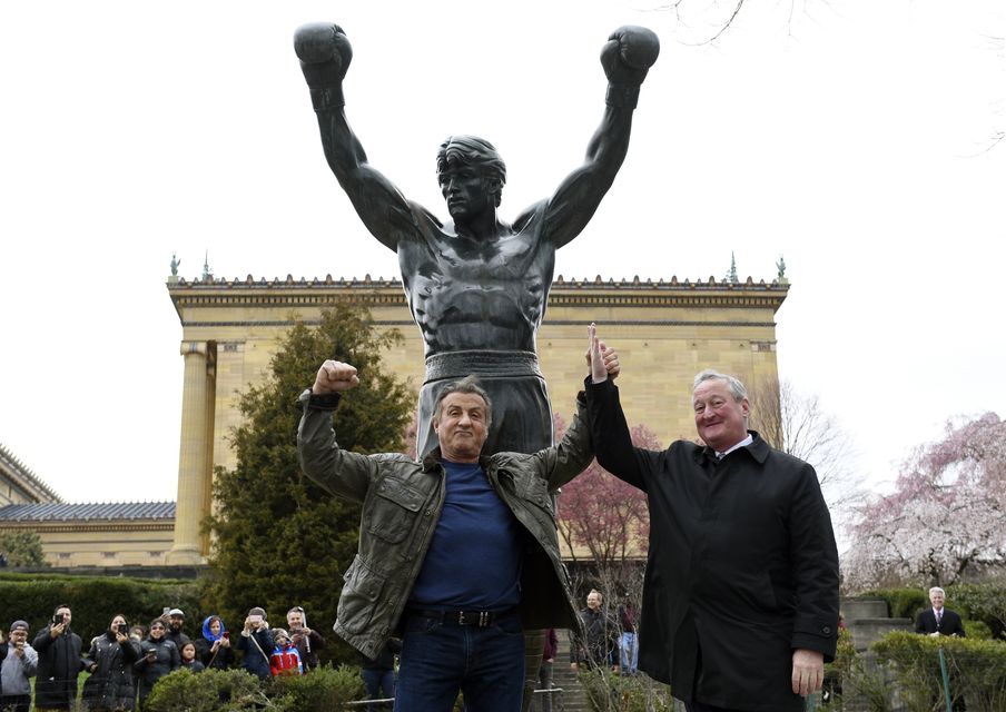 Sylvester Stallone starred in the original film and several sequels (AP)