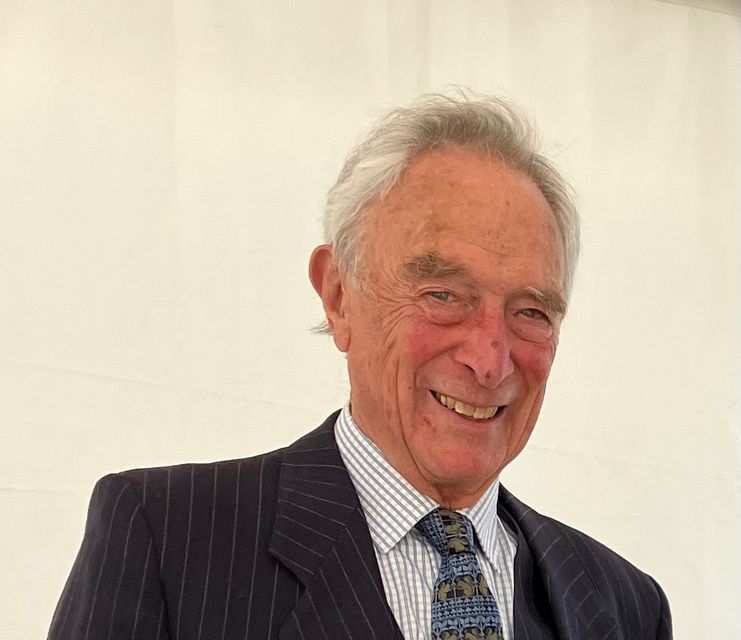 AJR trustee Frank Harding, who led efforts on creating the plaque. (Gordonstoun/PA)