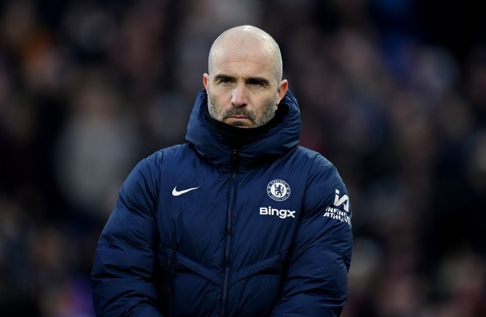 Enzo Maresca saw his team earn a 2-1 win over Copenhagen to take back to Stamford Bridge in the second leg (Bradley Collyer/PA)