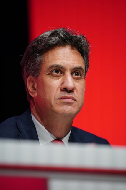 Energy Secretary Ed Miliband said he intends to back the Bill (PA)