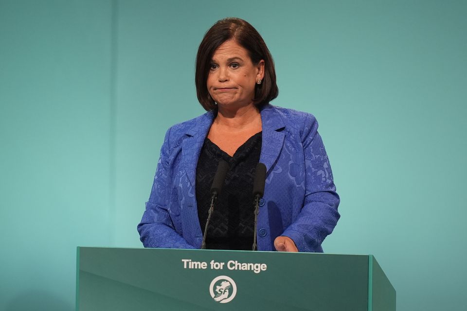 Sinn Fein president Mary Lou McDonald said that a complaint was made against Brian Stanley at the end of July by a long-standing member of the party (Niall Carson/PA)