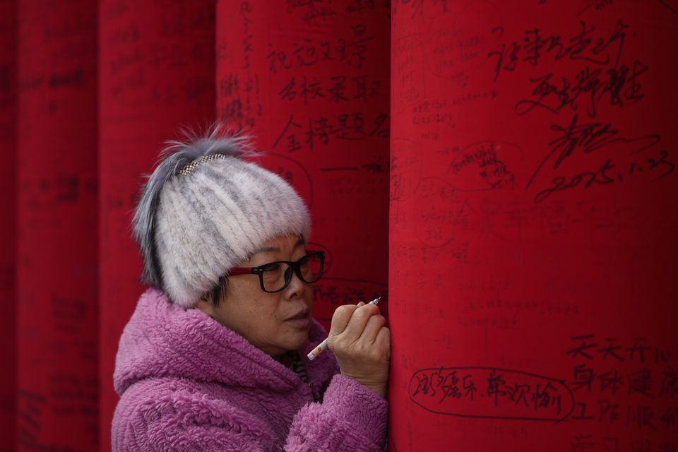 The Year of the Snake is the sixth sign of the Chinese zodiac (Andy Wong/AP)