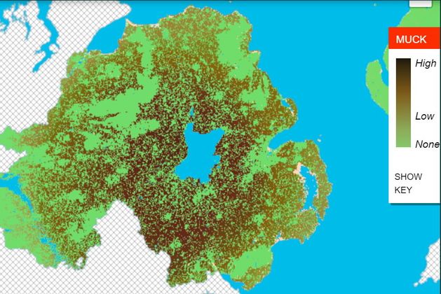 New Muck Map reveals ‘toxic waste levels’ from NI factory farms