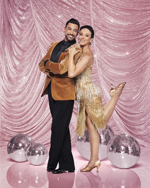 Giovanni Pernice and Amanda Abbington (Ray Burniston/BBC/PA)