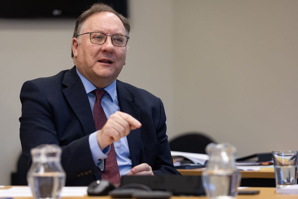 Presbyterian Church moderator-designate Rev Trevor Gribben at the Assembly Buildings in the Presbyterian Church in Ireland on February 5, 2025 (Photo by Luke Jervis / Belfast Telegraph)