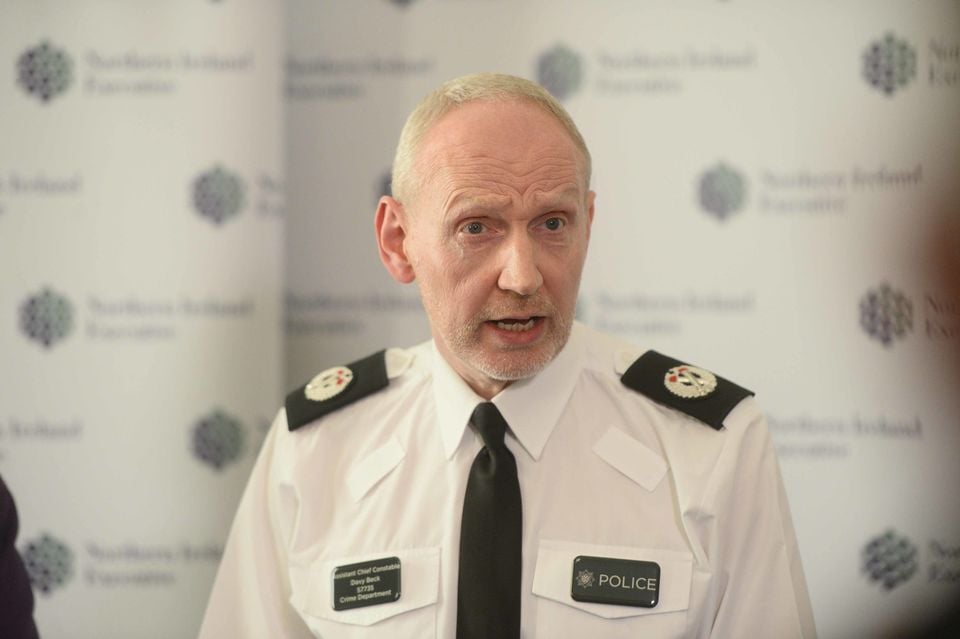 PSNI Assistant Chief Constable Davy Beck said partnership working is key to tackling paramilitarism (Mark Marlow/PA)