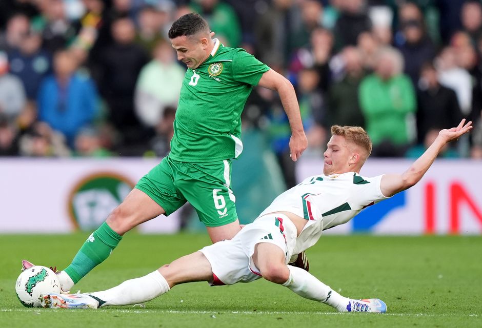 Josh Cullen is back in the Republic of Ireland squad after missing the September fixtures (Niall Carson/PA)