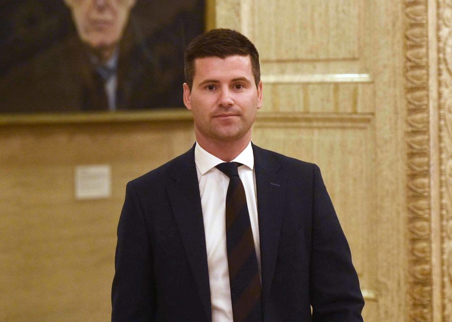 Jonathan Buckley at Parliament Buildings on Tuesday (Mark Marlow/PA).