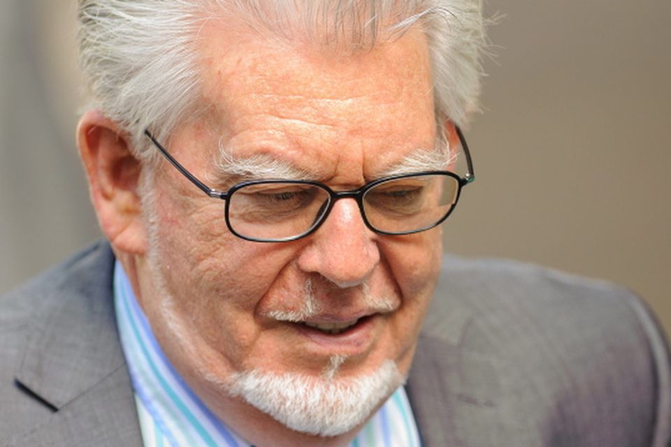 Veteran entertainer Rolf Harris arriving at Southwark Crown Court, London today. The veteran entertainer was found guilty or 12 counts of indecent assault. Photo: Dominic Lipinski/PA Wire