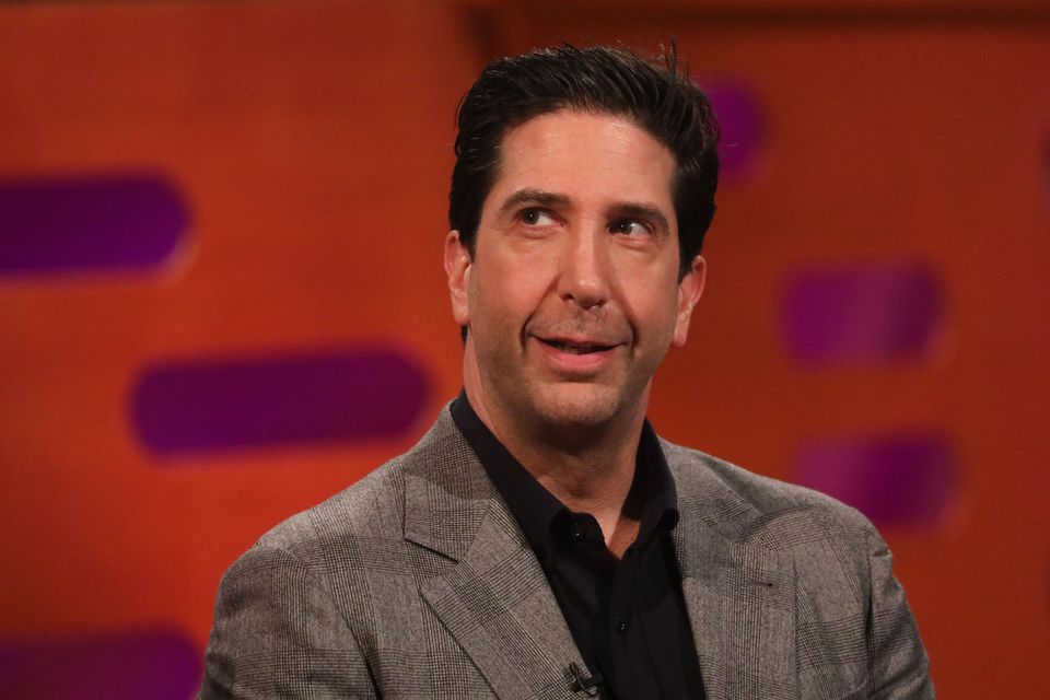 David Schwimmer interrupts interview to express admiration for Boy ...