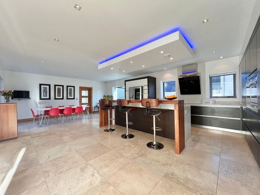 Open plan kitchen