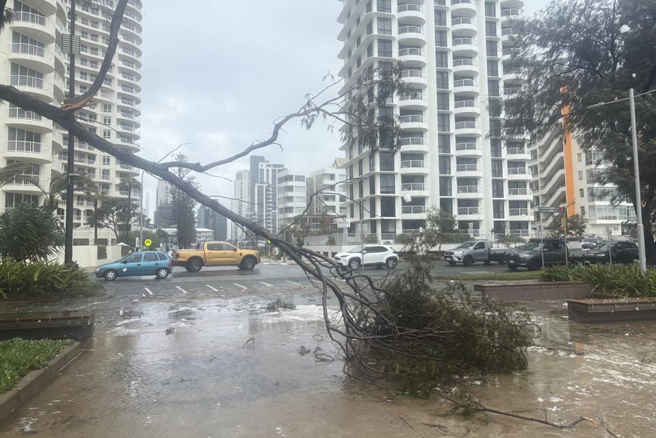 The cyclone has weakened (AP)