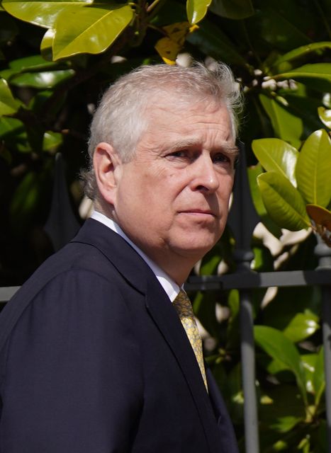 The Duke of York stepped down from public duties in 2019 in the wake of the Epstein scandal (Yui Mok/PA)